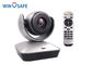 Grey Small Full HD USB Video Conference Camera With Optical Zoom 0.1Lux