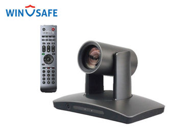 Full HD Grey 1080P IP Auto Tracking PTZ Video Conference Camera With OSD Menu